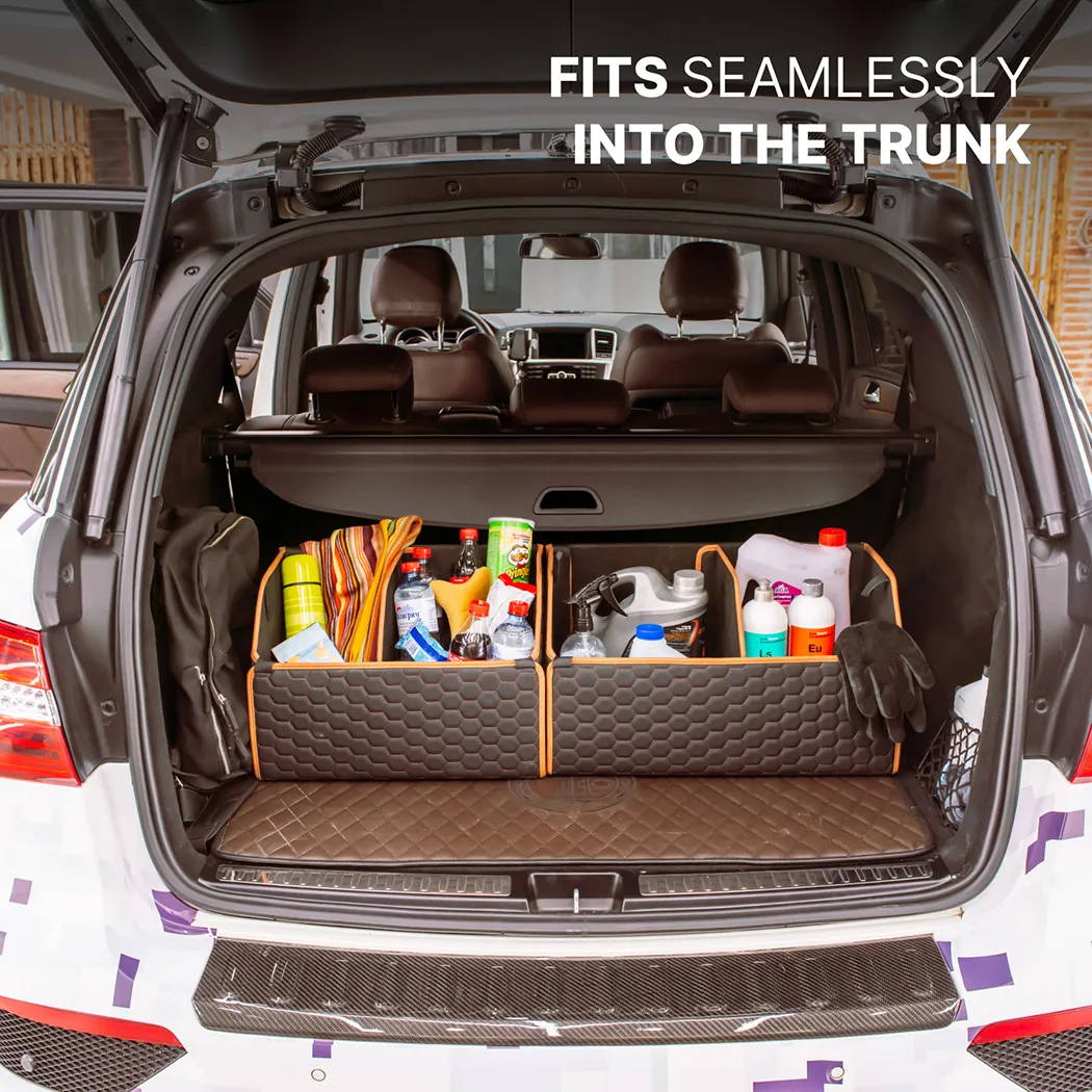 Close-up of Car Trunk Organizer  |  17.7 in – “Hexy” by Owleys - view 2 (product view)