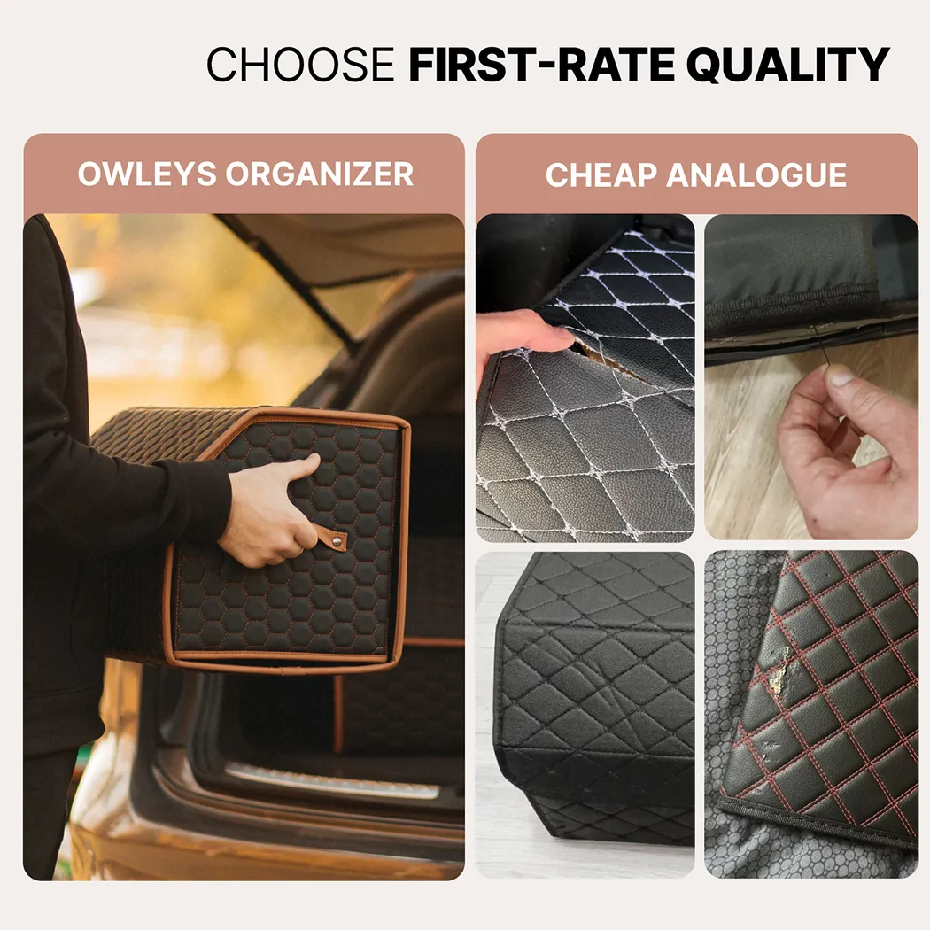 Car Trunk Organizer  |  17.7 in – “Hexy” by Owleys in detail - image 6 (product view)