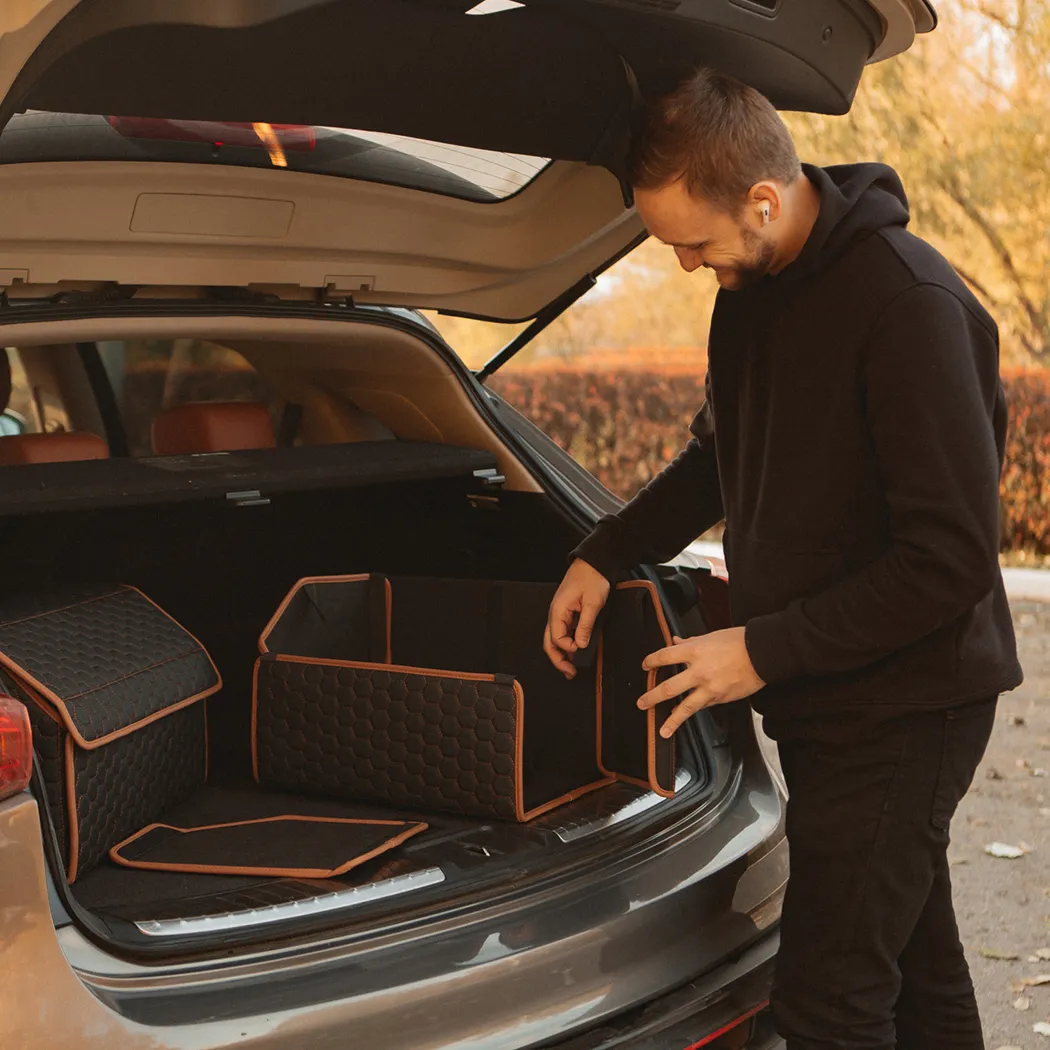 Detailed look at Car Trunk Organizer  |  17.7 in – “Hexy” by Owleys - image 9 (product view)