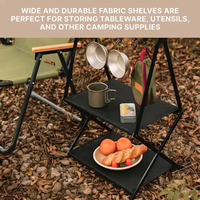 Camping Storage Shelf  |  “RackRoot” by Owleys product image 3 (product view)