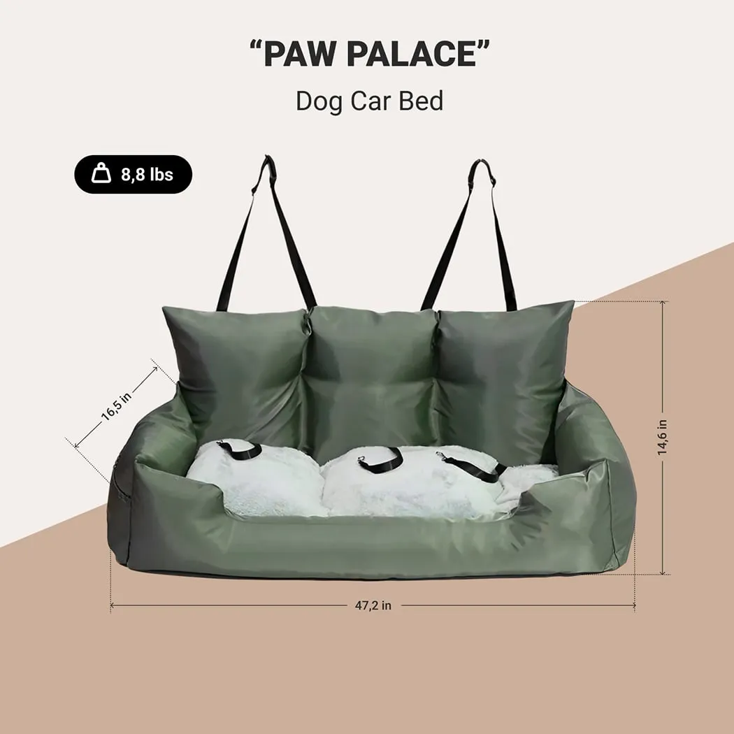 Dog Car Bed  |  “Paw Palace” by Owleys - View 2