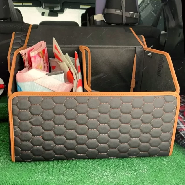 Small Trunk Organizer  |  “Hexy” by Owleys