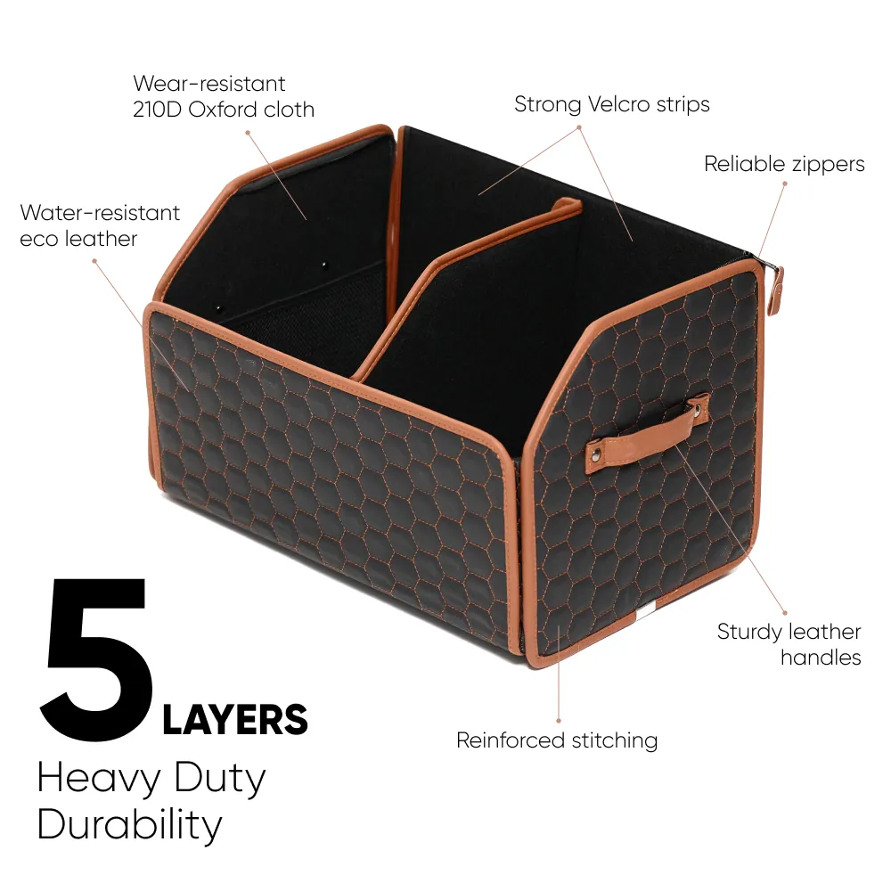 Car Trunk Organizer  |  21.6 in – “Hexy” by Owleys - View 3