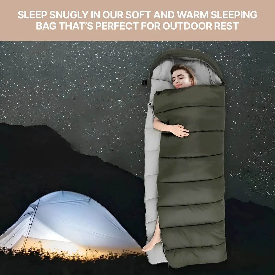 Hiking Sleeping Bag  |  “Feather” by Owleys product image 3 (product view)