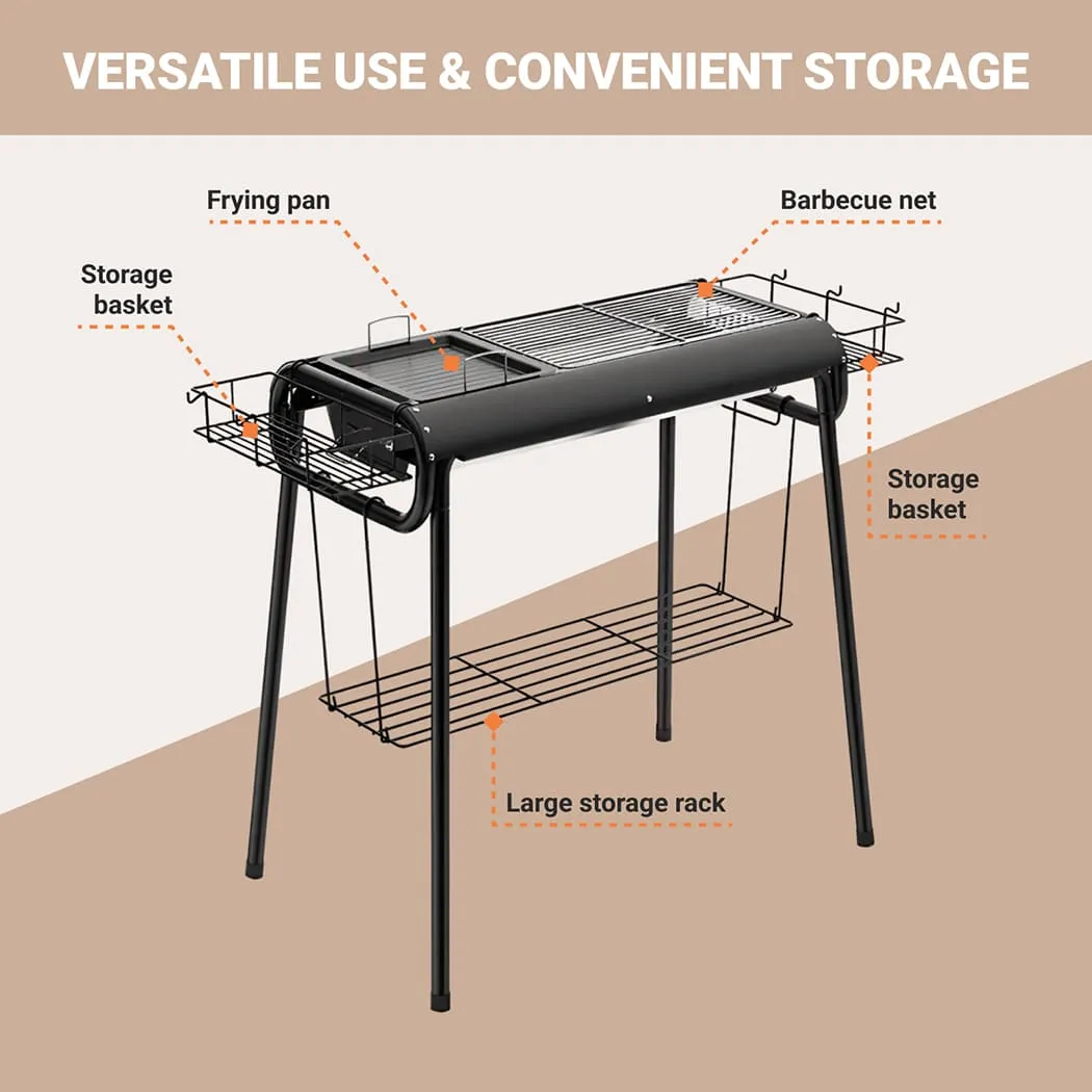 Portable Charcoal Grill  |  “Bonfire” by Owleys - View 3