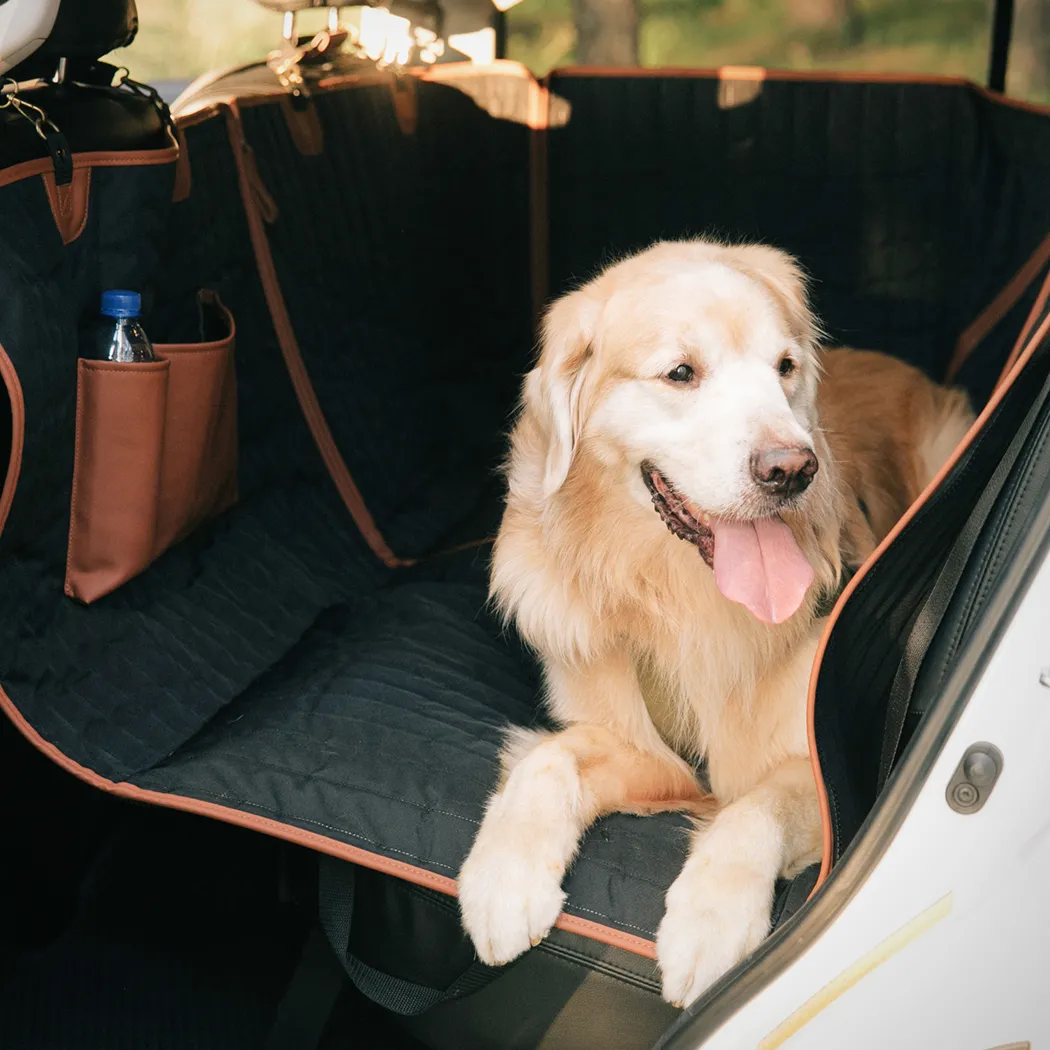 Hard Bottom Dog Car Hammock  |  “Travel Buddy Mk. II” by Owleys