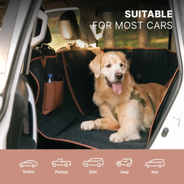 Sturdy Car Dog Hammock Travel Buddy Mk. II by Owleys Buy with Fast Free US Ship