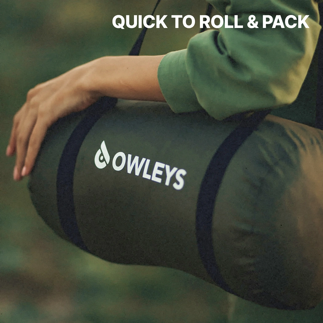 Detailed look at Travel Blanket  |  “Cozy Cuddle” by Owleys - image 4 (product view)