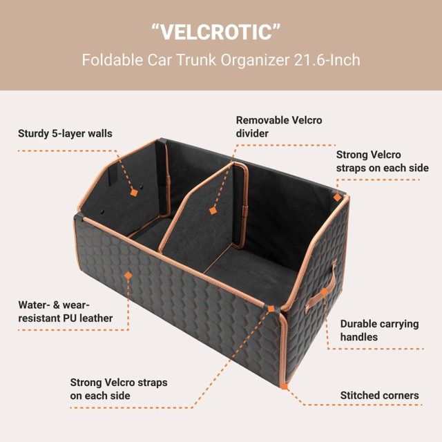 Hexy Car Trunk Organizer 21.6 Scheme