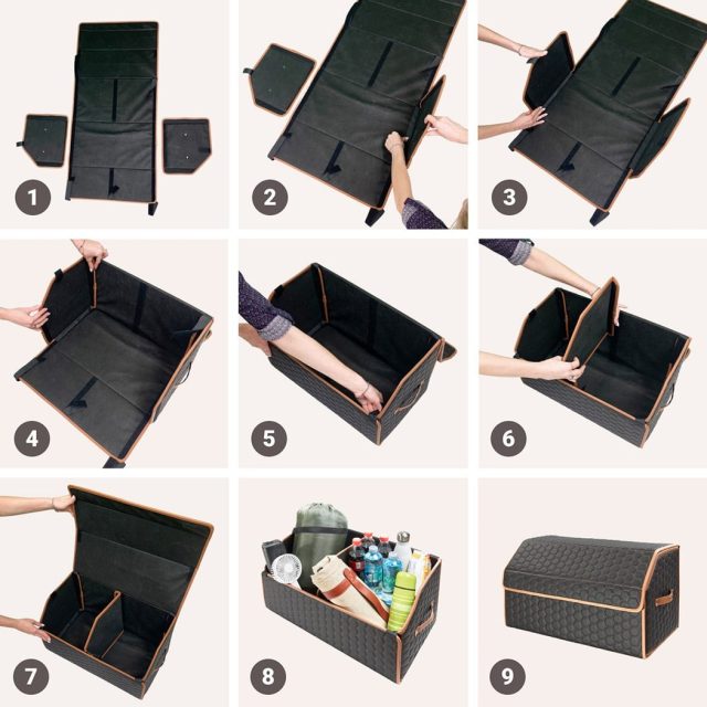 Hexy Car Trunk Organizer Manual