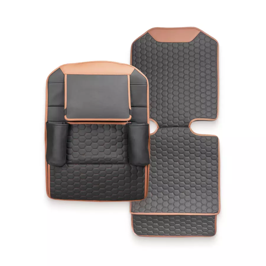 Hexy Seat Back Organizer & Seat Protector Set  |  Owleys