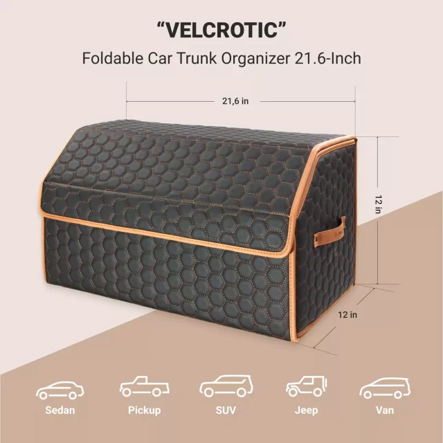 Foldable Trunk Organizer  |  Gift For Car Lovers in detail - image 1 (product view)