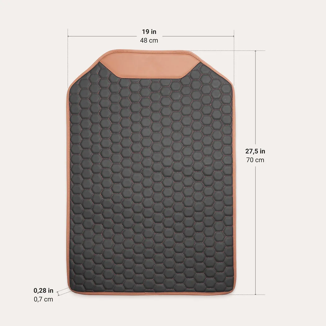 Car Seat Back Protector  |  “Hexy” by Owleys - View 4