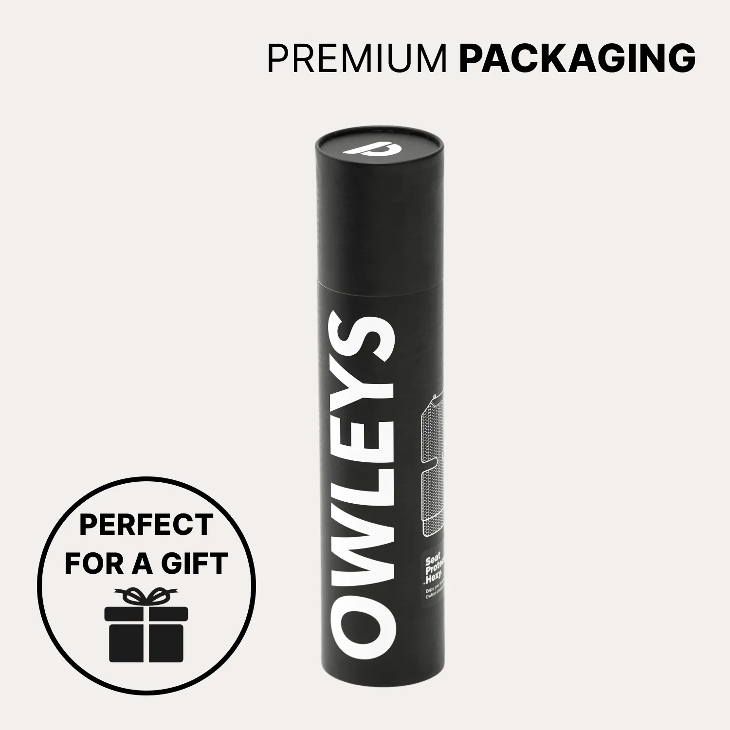 Car Seat Protector Mat  |  “Hexy” by Owleys - View 5