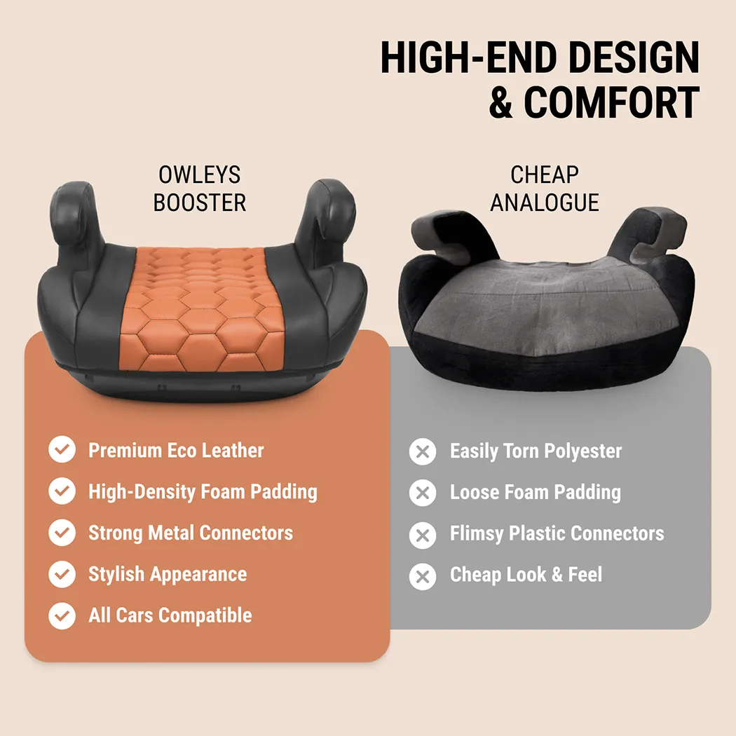 Detailed look at Best Booster Seat  |  “Snug Bug” by Owleys - image 4 (product view)