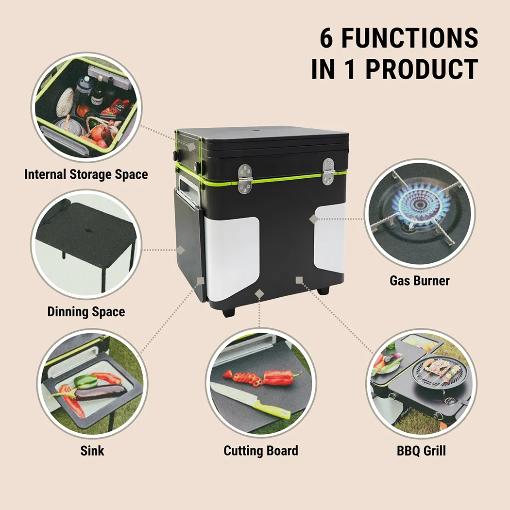 Camp Kitchen with Sink  |  “Cookmate” by Owleys in detail - image 1 (product view)