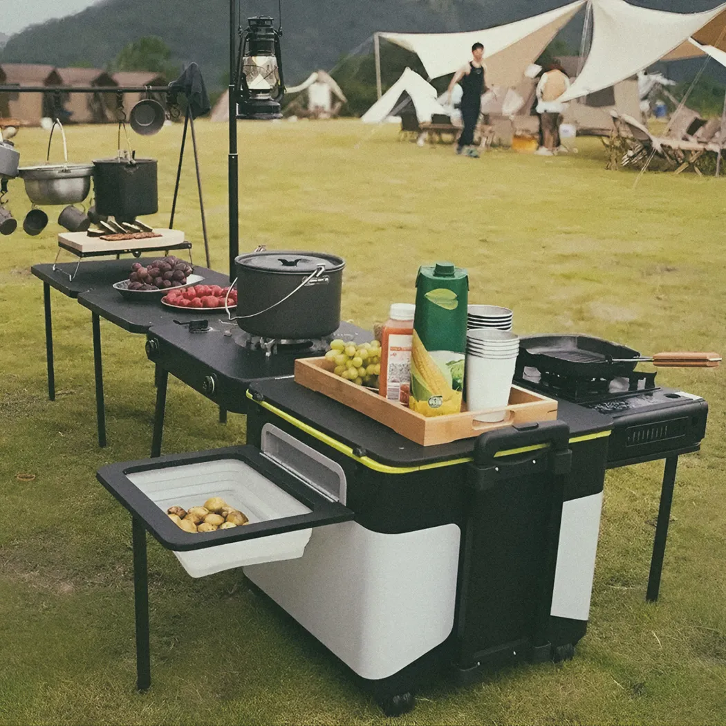 Detailed look at Camp Kitchen with Sink  |  “Cookmate” by Owleys - image 9 (product view)