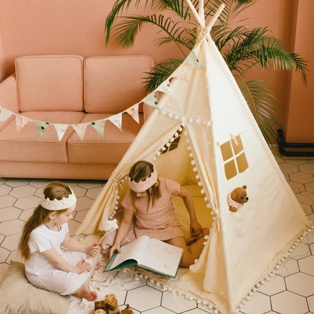 Childrens Play Tent  |  “Sahara” by Owleys