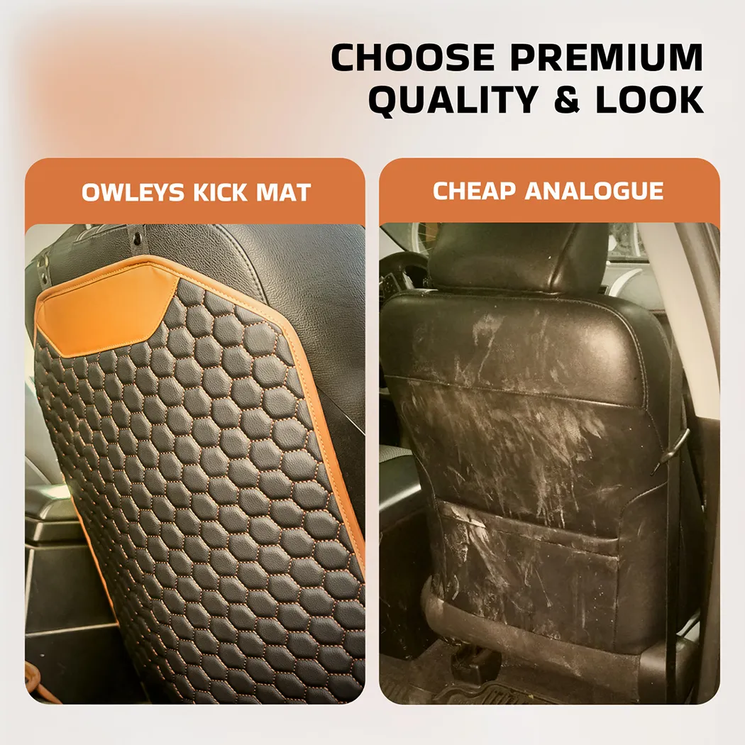 Car Cover Back Seat  |  “Hexy” by Owleys in detail - image 6 (product view)