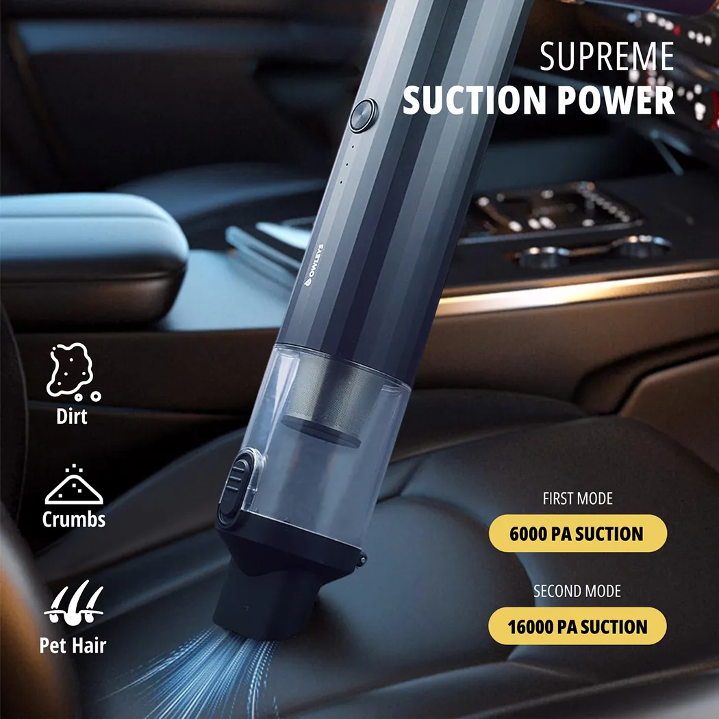 Top Car Vacuum Cleaner  |  “Owler 16000PA” by Owleys in detail - image 1 (product view)