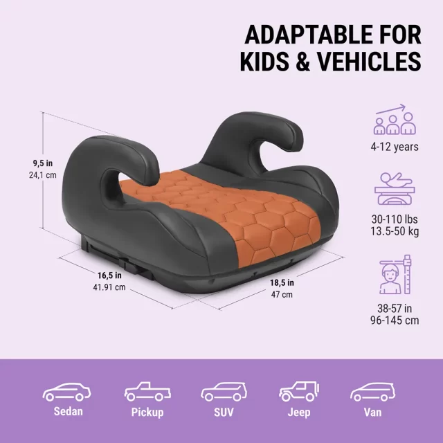 Detailed look at Booster Chair for Car  |  “Snug Bug” by Owleys - image 4 (product view)