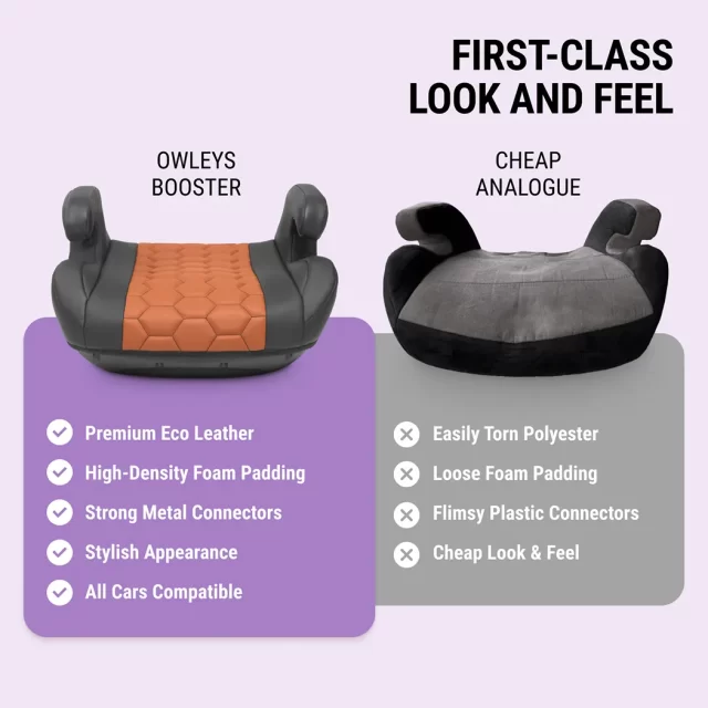 Booster Chair for Car  |  “Snug Bug” by Owleys in detail - image 6 (product view)