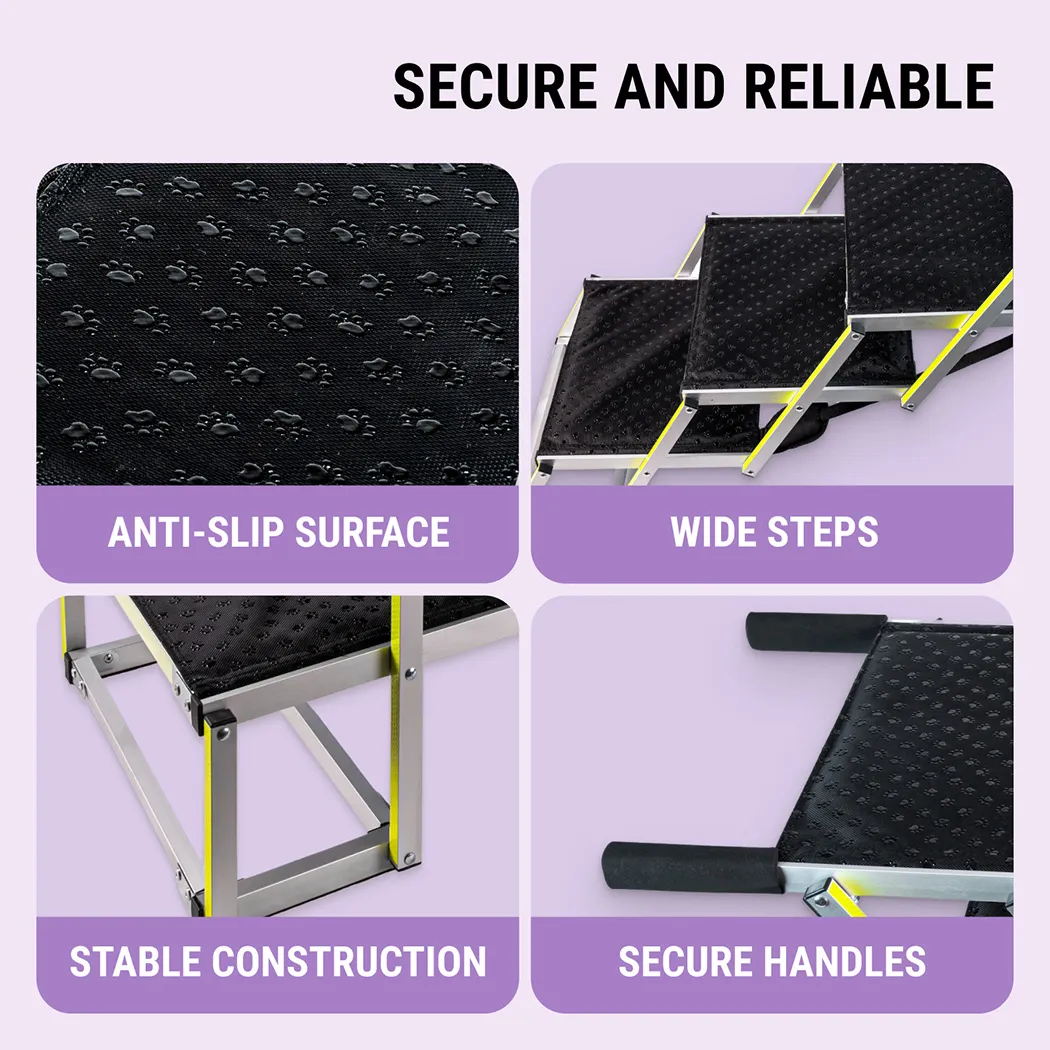 Close-up of Canine Ramp  |  “Tailgate” by Owleys - view 2 (product view)