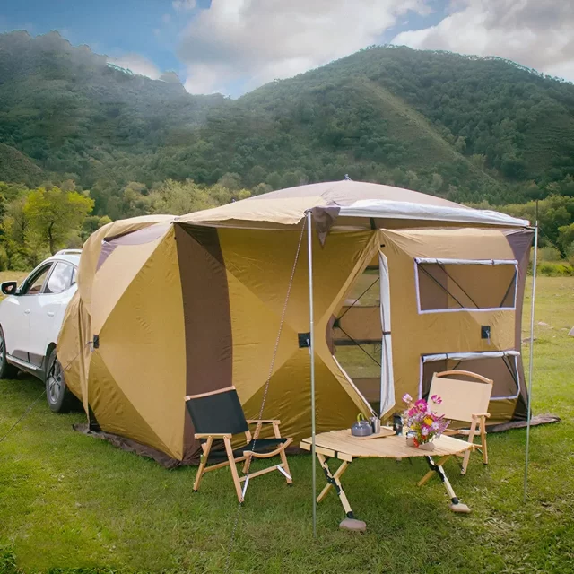 Tent for a SUV  |  “TailTent” by Owleys