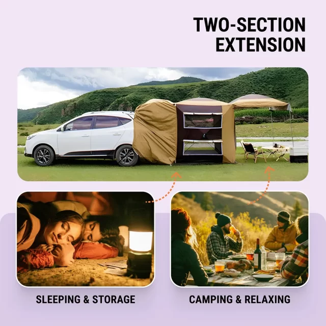 Tent for a SUV  |  “TailTent” by Owleys in detail - image 6 (product view)