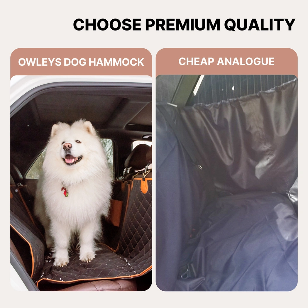 Durable Waterproof Dog Car Seat Cover  |  “Travel Buddy” by Owleys product image 8 (product view)