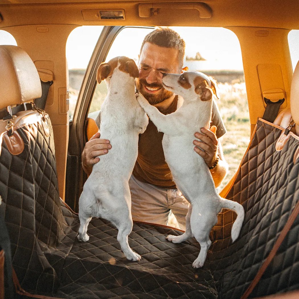 Durable Waterproof Dog Car Seat Cover  |  “Travel Buddy” by Owleys - View 9