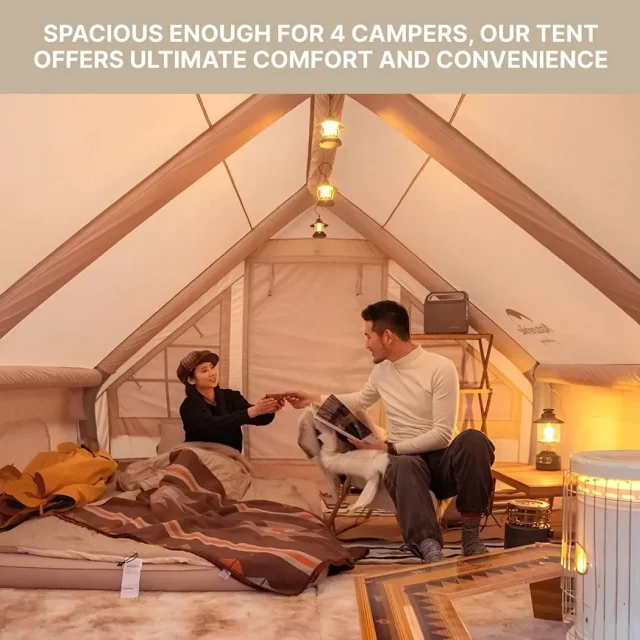 Detailed look at Family Camping Tent  |  “Guardian” by Owleys - image 4 (product view)