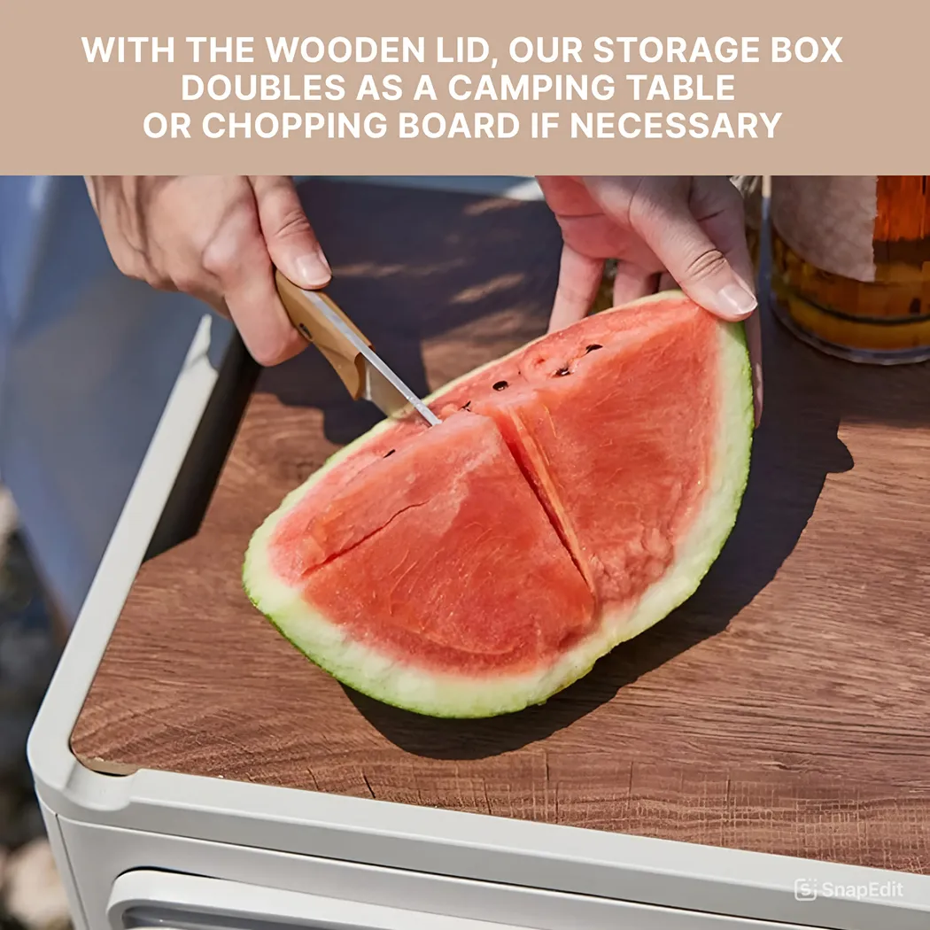 Image of Camping Storage Box  |  “Campkeeper” by Owleys - view 5 (product view)