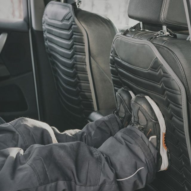 Image of Car Seat Back Protector  |  “Highway” by Owleys - view 5 (product view)