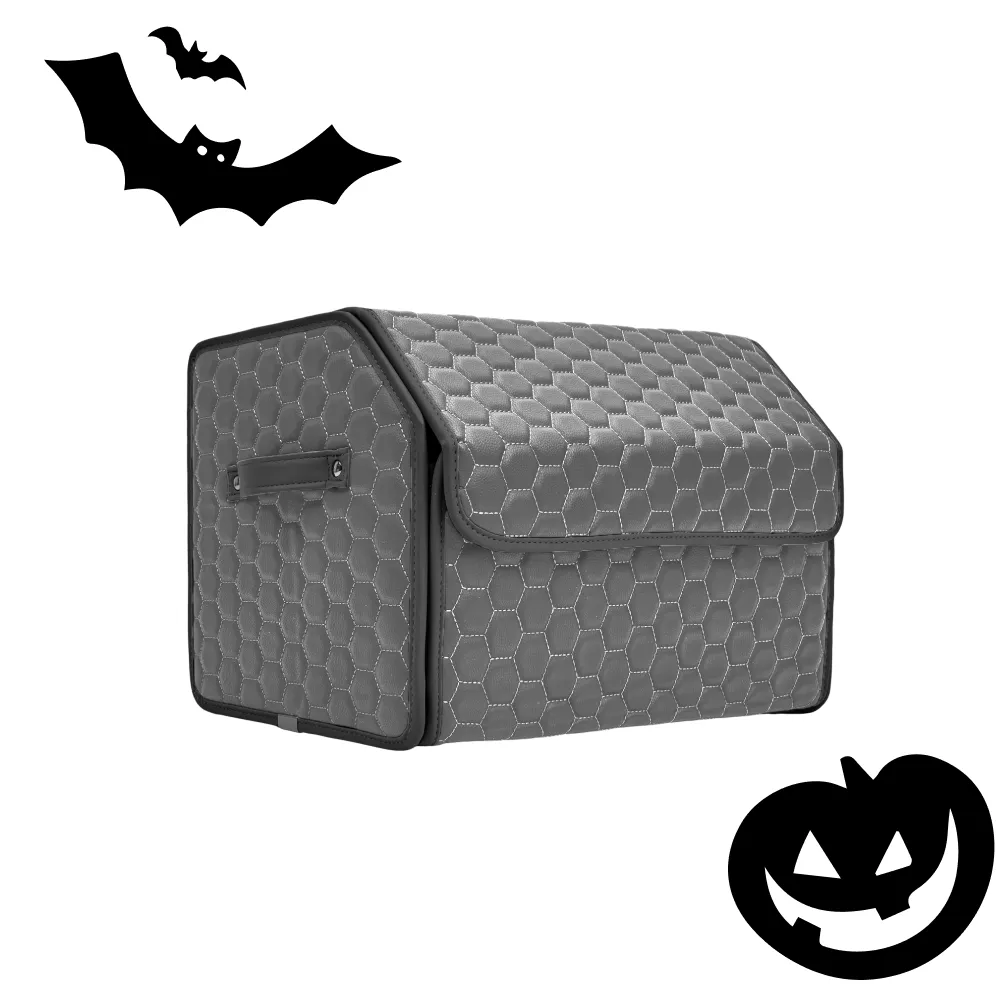 Car Trunk Organizer  |  21.6 in  – Gray “Hexy” by Owleys
