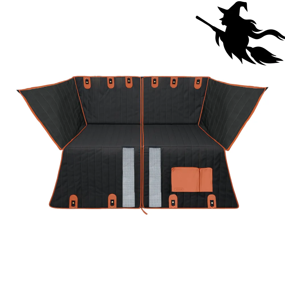 Hard Bottom Dog Car Hammock  |  “Travel Buddy Mk. II” by Owleys