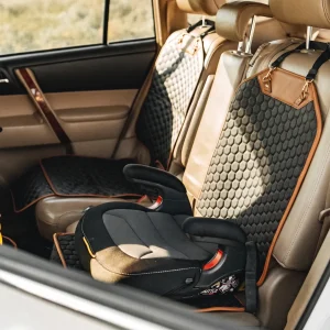 Car Seat Protector Mat  |  “Hexy” by Owleys