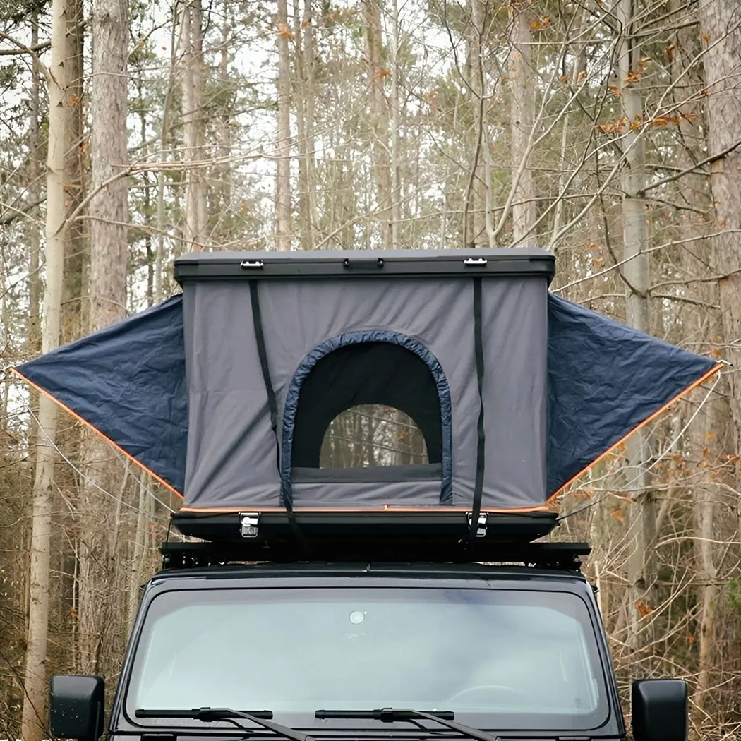 rooftop tent on small car