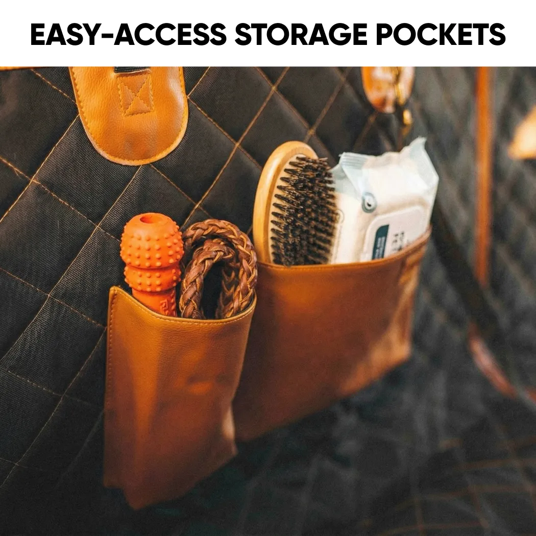 Durable Waterproof Dog Car Seat Cover  |  “Travel Buddy” by Owleys - View 6