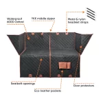 Durable Waterproof Dog Car Seat Cover  |  “Travel Buddy” by Owleys - View 4