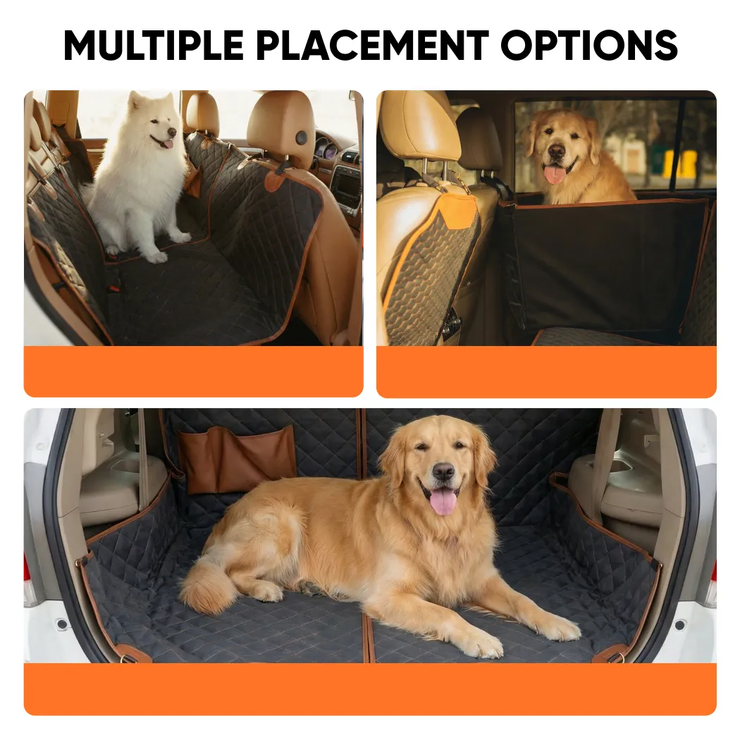 Durable Waterproof Dog Car Seat Cover  |  “Travel Buddy” by Owleys - View 5