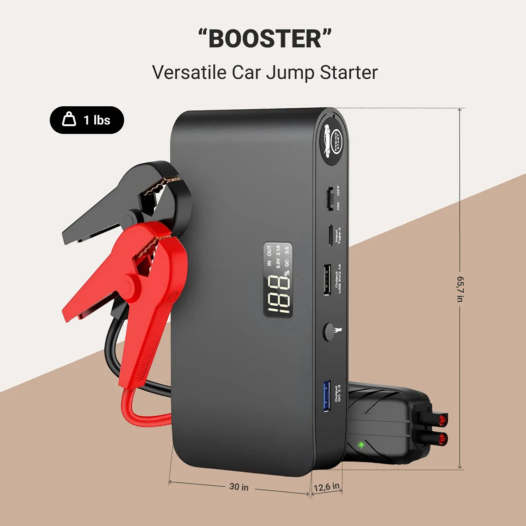 Car Jump Starter  |  “Booster” by Owleys