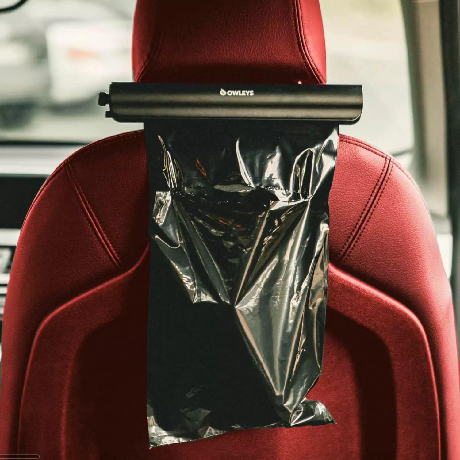 Portable Car Seat Back Garbage Bag Car Auto Trash Can Leak-proof
