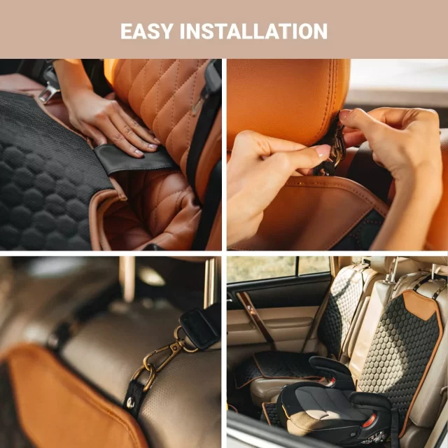 Hexy Car Seat Protector Installation