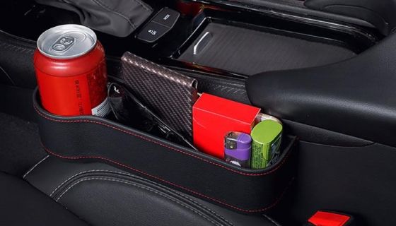 2pcs Red Car Seat Gaps Filler Crevice Blocker Console Side Fill Strip  Universal