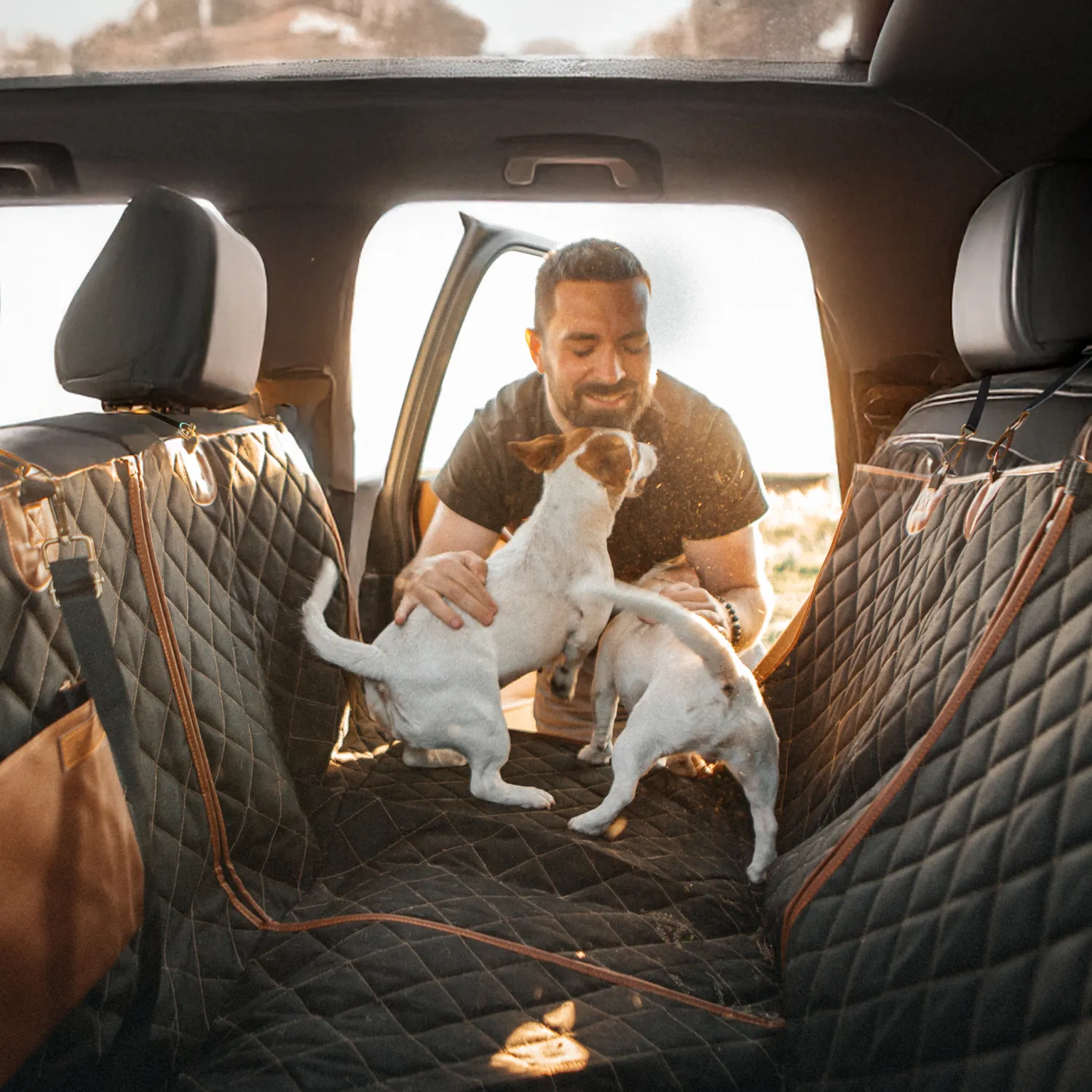 Ford F-150 Dog Seat Cover  |  “Travel Buddy” by Owleys - View 3