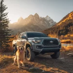 Toyota Tacoma Dog Seat Cover  |  “Travel Buddy” by Owleys - View 1