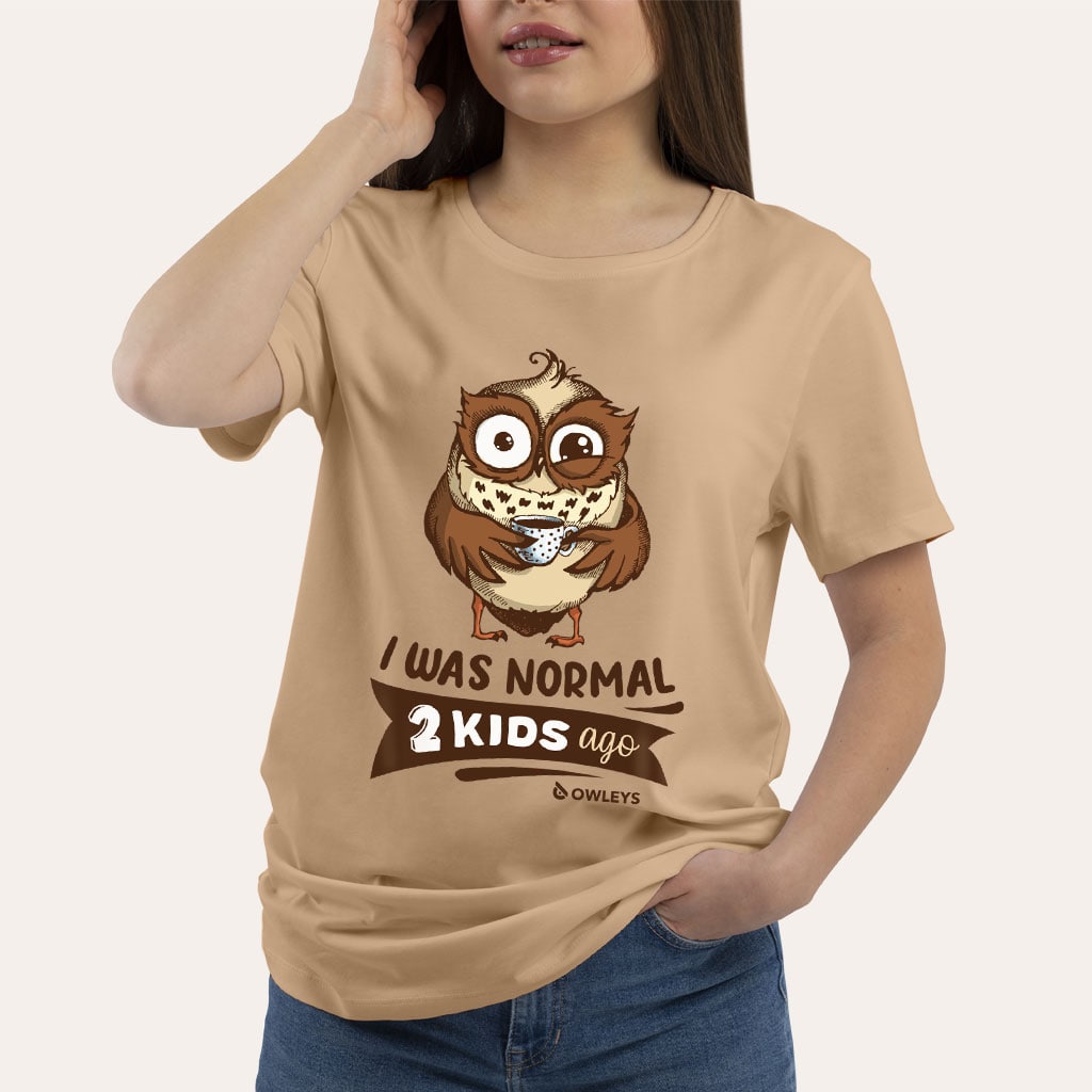 I Was Normal 2 Kids Ago T-Shirt – Mother’s Day T-Shirt - View 5