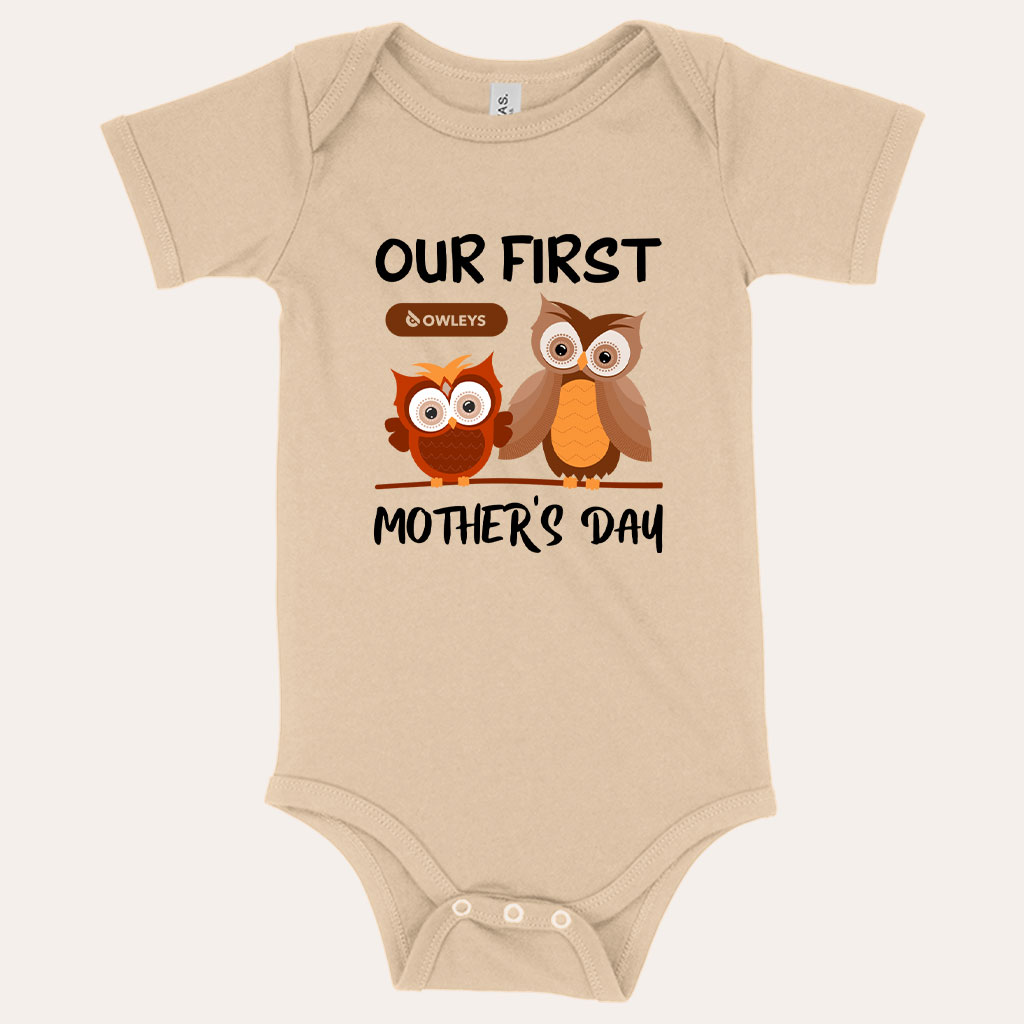 Our First Mother’s Day Baby Onesie - View 2