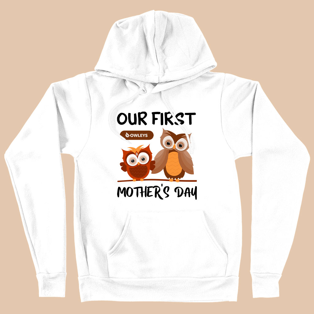 Our First Mother’s Day Heavy Blend Hoodie - View 2